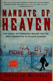 Cover of Mandate of heaven