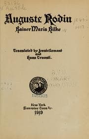 Cover of Auguste Rodin