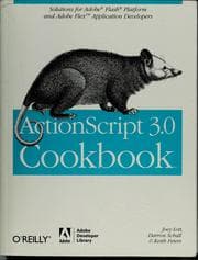 Cover of ActionScript 3.0 cookbook