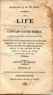 Cover of Recollections of an old soldier