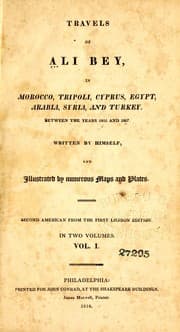 Cover of Els viatges d'Ali Bei
