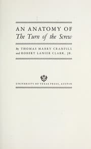 Cover of An anatomy of The turn of the screw