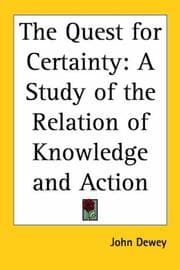 Cover of The quest for certainty