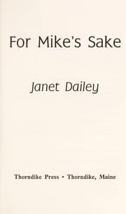 Cover of For Mike's sake