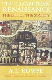 Cover of The Elizabethan Renaissance