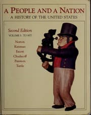 Cover of A People and a Nation
