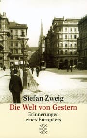 Cover of Die Welt von Gestern