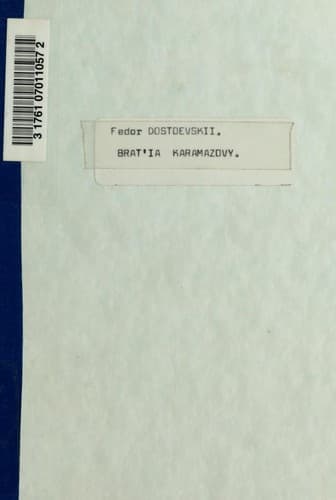 Cover of The Brothers Karamazov