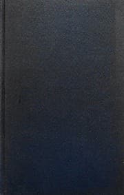 Cover of Tom Moore's diary
