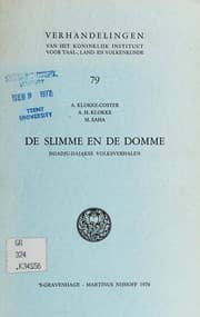 Cover of De slimme en de domme
