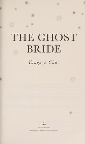 Cover of The Ghost Bride
