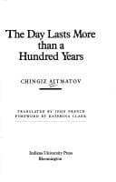 Cover of The Day Lasts More Than a Hundred Years