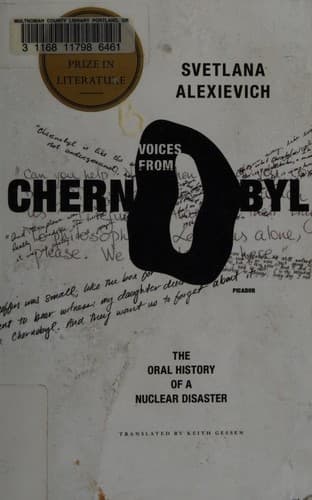 Cover of Voices from Chernobyl: The Oral History of a Nuclear Disaster
