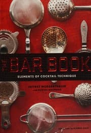 Cover of The Bar Book: Elements of Cocktail Technique